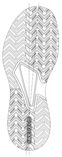 Hardcourt Sole Module outsole